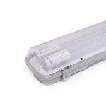 Noxion LED Allmänbruksarmatur Vattentät Armatur Poseidon V2.0 incl. 2x Noxion LED Rör T8 Standard Output 15W 2x1800lm - 840 Kallvit | 120cm