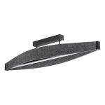 Ledvance Decor Flat Felt Taklampa Grå 23W 800lm - 830 Varm Vit