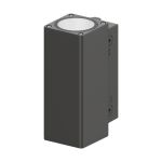 Ledvance Vägglampa Urban Vario Aluminium Grå Up & Down 27W 2700lm - 830-840 CCT | IP65 - Dali Dimbar
