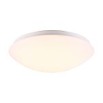 Nordlux Taklampa Ask 28 Metall Vit 12W 1050lm - 830 Varm Vit | IP44