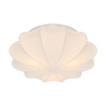 Nordlux Taklampa Aeron 60 Textil Vit | IP20 - Passande för 3x E27