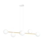 Emibig Pendellampa Gravity Stål Vit | Passande för 6x E14 - Max 10W