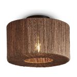 Good&Mojo Taklampa Iguazu Jute Brun | Passande för 1x E27 