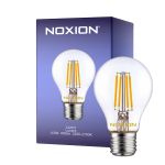 Noxion Lucent LED E27 Päron Filament Klar 4.5W 470lm - 822-827 Dim To Warm | Dimbar - Ersättare 40W