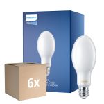 Flerpack 6x Philips TrueForce Core LED E40 HPL/SON Matt 36W 6000lm 300D - 840 Kallvit | Ersättare 125W