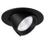 Noxion LED Spot Forza V2 Aluminium Svart 32W 3700lm 36D - 930-940-957 CCT | 160mm - Utskärning   145mm - Bästa Färgåtergivning