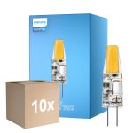 Flerpack 10x Philips LED Capsule CorePro G4 Klar 1.7W 200lm - 827 Extra Varm Vit | Ersättare 20W