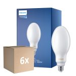 Flerpack 6x Philips LED TrueForce Core HPL E27 24.5W 4000lm - 840 Kallvit | Ersättare 125W