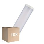 Flerpack 10x Osram Dulux-T LED 9W 1100lm - 840 Kallvit | 2-Stift - Ersättare 26W