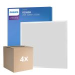 Flerpack 4x Philips LED Panel Ledinaire RC065B 28W 3400lm - 865 Dagsljus | 60x60cm - UGR <19