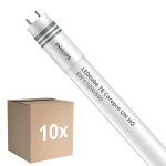 Flerpack 10x Philips LED Rör T8 CorePro (UN) High Output 8W 900lm - 840 Kallvit | 60cm - Ersättare 18W