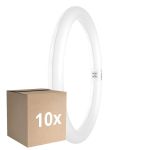 Flerpack 10x Osram LED Rör T9 Cirkulär (EM/Mains) 18.3W 2000lm - 830 Varm Vit | Ersättare 32W