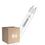 Flerpack 8x Osram Bio-Lumilux LED Rör T8 (EM/Mains) Standard Output 6.6W 800lm - 965 Dagsljus | 60cm - Bästa Färgåtergivning - Ersättare 18W