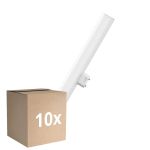 Flerpack 10x Osram LEDinestra HD Lighting S14d 3W 275lm - 927 Extra Varm Vit | Bästa Färgåtergivning - Dimbar - Ersättare 27W