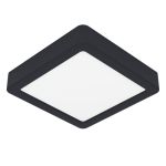 Eglo Taklampa Fueva 6 Plast Svart 7W 1100lm - 827-840-865 CCT
