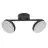 Ledvance LED Decor Spot Moon Stål Svart 10W 560lm - 830 Varm Vit