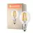Ledvance Classic LED E14 Päron Filament Klar 4.2W 470lm - 927 Extra Varm Vit | Bästa färgåtergivning - Dimbar - Ersättare 40W