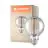 Ledvance Vintage 1906 LED E27 Globe Smoke 11W 500lm - 818 Extra Varm Vit | Dimbar - Ersättare 42W
