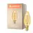 Ledvance Vintage 1906 LED E14 Kronljus Guld 4W 410lm - 824 Extra Varm Vit | Ersättare 35W