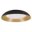 Ledvance LED Taklampa Orbis Alva Svart och Trä 36W 1600lm - 830 Varm Vit | Touchdimmerbar