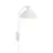 Nordlux Ellen 20 Vägglampa Metall och Textil Vit | Passande för E14