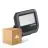 Flerpack 4x Ledvance LED Strålkastare Aluminium Svart 8W 1100lm 100D - 830 Varm Vit | IP66 - Symmetrisk