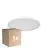 Flerpack 5x D'Lite Taklampa Luma Vit 22W 2000lm - 827 Extra Varm Vit | IP44 - 42cm