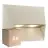 Flerpack 6x Nordlux Pontio Vägglampa Aluminium Sanded | IP54 - Passande för 2x GU10 