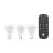 Flerpack 3x Eglo LED Spot GU10 PAR16 4.9W 420lm - 827-865 Justerbar Vit + RGB | Zigbee Dimbar - Ersättare 40W