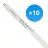 Flerpack 10x Noxion LED Rör T5 Avant Extreme (HF) High Efficiency 16W 2160lm - 830 Varm Vit | 115cm - Ersättare 28W
