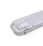 Noxion LED Allmänbruksarmatur Vattentät Armatur Poseidon V2.0 incl. 2x Noxion LED Rör T8 Standard Output 9W 2x900lm - 830 Varm Vit | 60cm