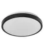 Ledvance LED Plafond Orbis London Svart 16W 1000lm - 830 Varm Vit | 280mm - IP20
