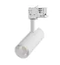 Noxion LED Spårbelysning 3-Fas Ecowhite Aluminium Vit 10W 920lm 36D - 840 Kallvit