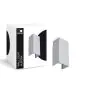 D'Lite Vägglampa Aurora Silver Up & Down 6.5W 500lm - 830-840 CCT | IP54