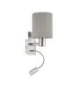Eglo Vägglampa Pasteri Stål Satin Nickel 40 | IP20 - Inkl. Spot och Exkl. 1x E27