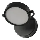 Ledvance Decor Puck Vägglampa Svart 11W 370lm - 930 Varm Vit | Bästa Färgåtergivning