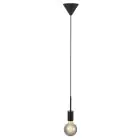 Nordlux Paco Pendulum Metall Svart | Passande för 1x E27
