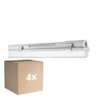 Flerpack 4x Ledvance LED Fukttät Armatur MT Gen 3 IP65 | Passande för 1x150cm LED Rör