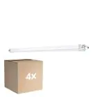 Flerpack 4x Ledvance LED Allmänbruksarmatur Vattentät 33W 3960lm - 865 Dagsljus | 120cm