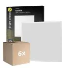 Flerpack 6x Bright Choice LED Panel Backlit 36W 3600lm - 830 Varm Vit | 60x60cm - UGR 