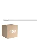 Flerpack 10x Philips Master LED Rör T8 (EM/Mains) Ultra Output 13.5W 2500lm - 865 Dagsljus | 120cm - Ersättare 36W
