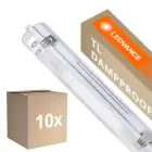 Flerpack 10x Ledvance LED Allmänbruksarmatur Vattentät Fukttät Armatur Performance | Passande För 2x120cm LED Rör
