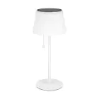 Eglo Bordslampa Scordiano Solar Stål Vit 2W 220lm - 830-840-865 CCT | IP44 - USB-C
