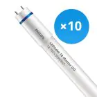 Flerpack 10x Philips LED Rör T8 MASTER (EM/Mains) Ultra Output 14.7W 2500lm - 865 Dagsljus | 120cm - Ersättare 36W